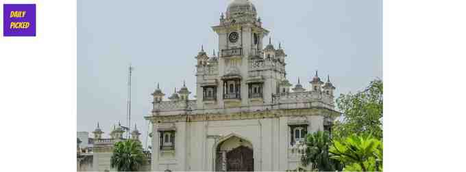Western Gate Clock Tower of Chowmahalla Palace