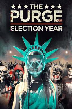 movie poster of The Purge: Election Year