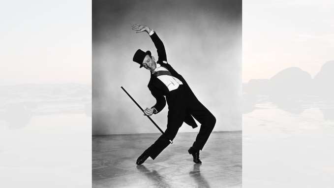 Fred Astaire dancing photo