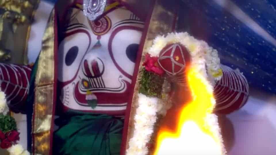 sri puri jagannath idol at puri jagannath temple hyderabad