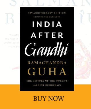 front cover of india after gandhi book