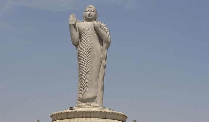 Buddha In Hussain Sagar