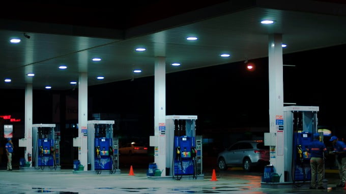 Image Of A Petrol Bunk
