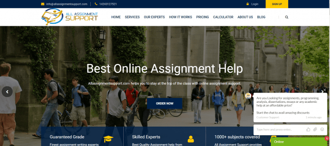 All Assignment Support Website